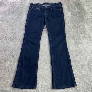 Ag Adriano Goldschmied Angelina Jeans Women’s 24 Blue Slim Bootcut Low Rise Dark